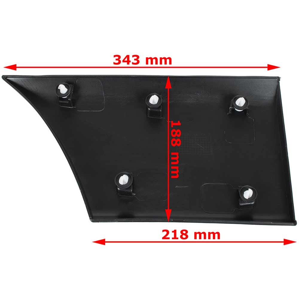 Opel Movano B jobb oldali díszléc 2010-