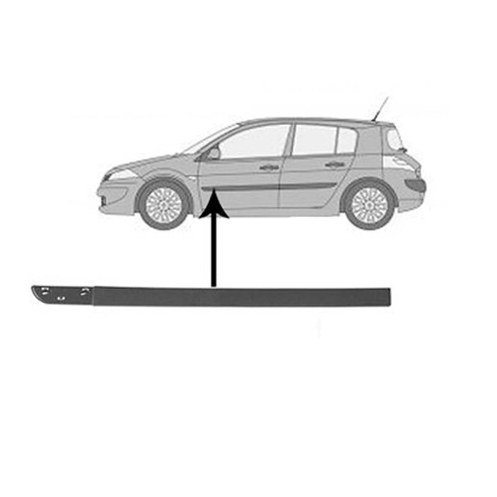 Renault Megane oldalsó díszléc 2003-