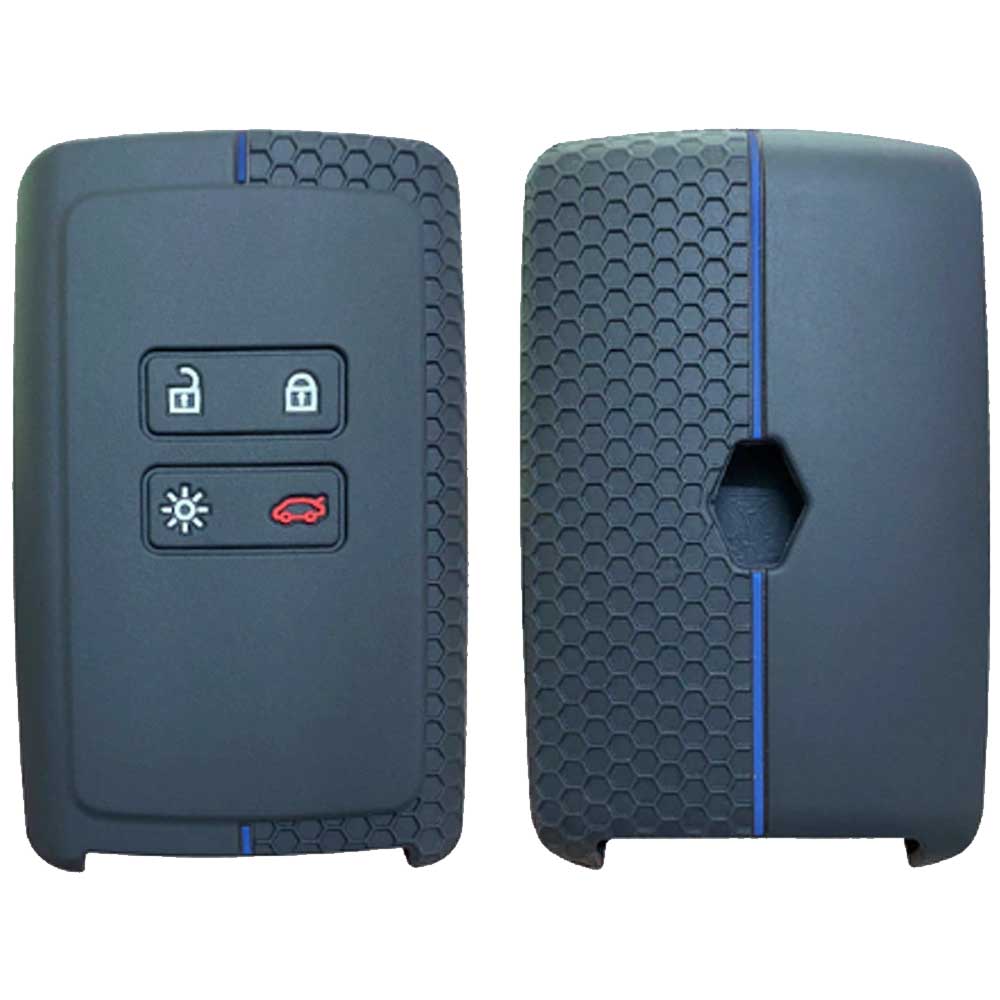 Renault 4 gombos szilikontok kék színben