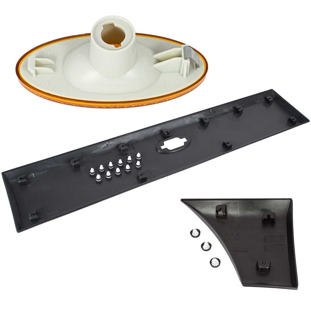 Renault Master III Long Max bal hátsó díszléc helyzetjelzővel 2010-