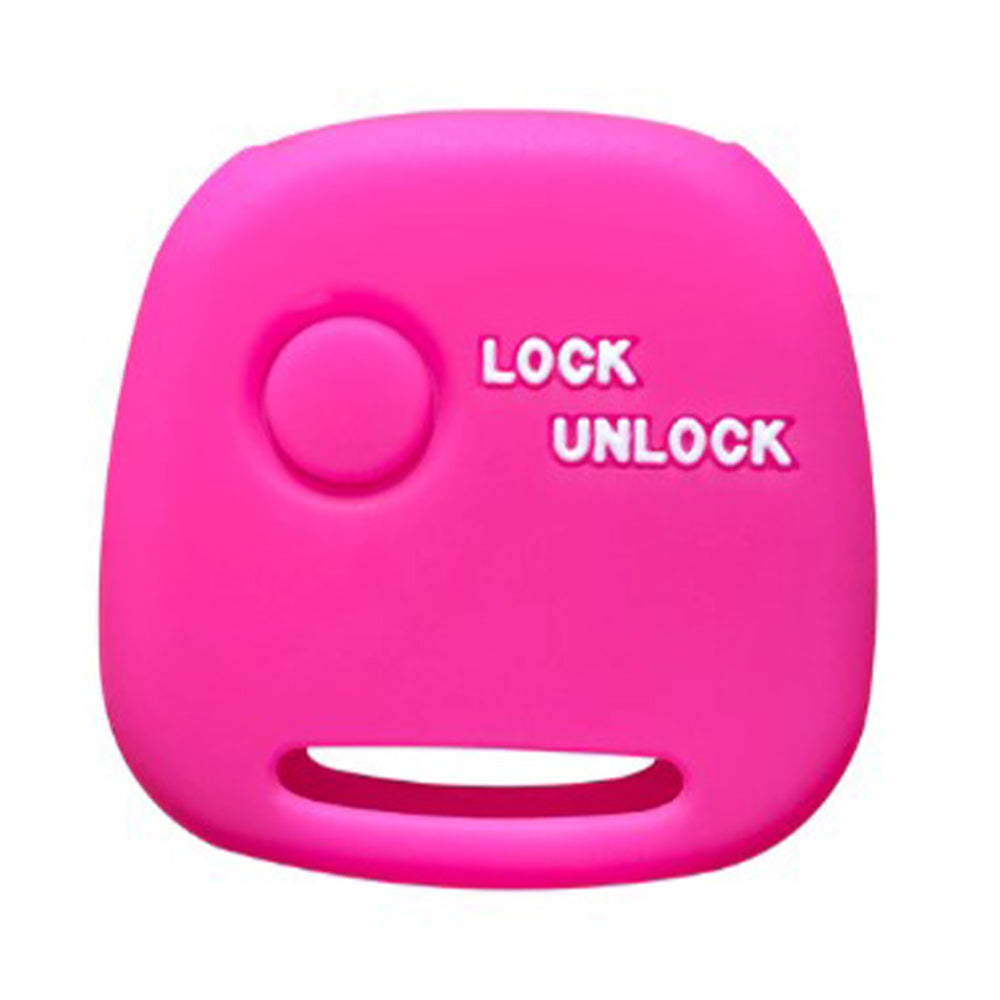 Suzuki 1 gombos szilikon tok, pink színben.