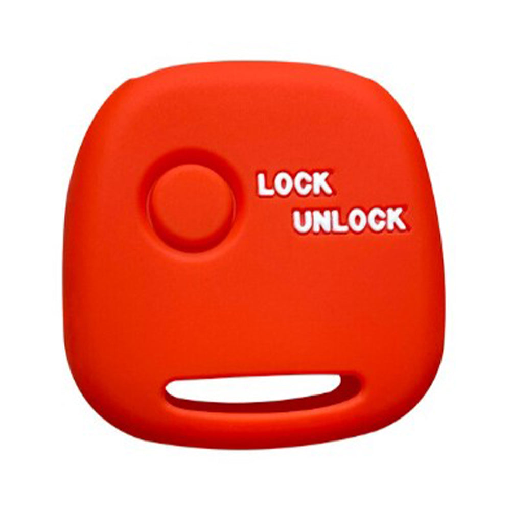 Suzuki 1 gombos szilikon tok, piros színben.