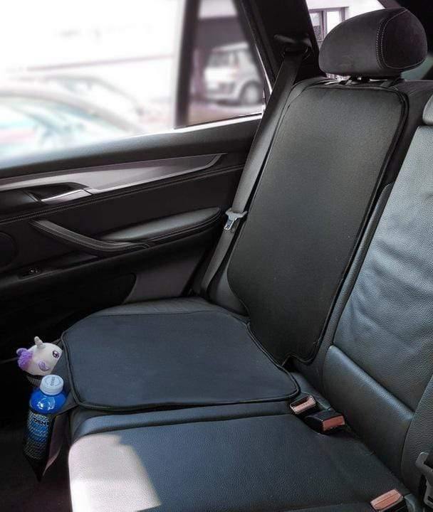 Ochrana sedadla pod detskú sedačku s úložným priestorom
