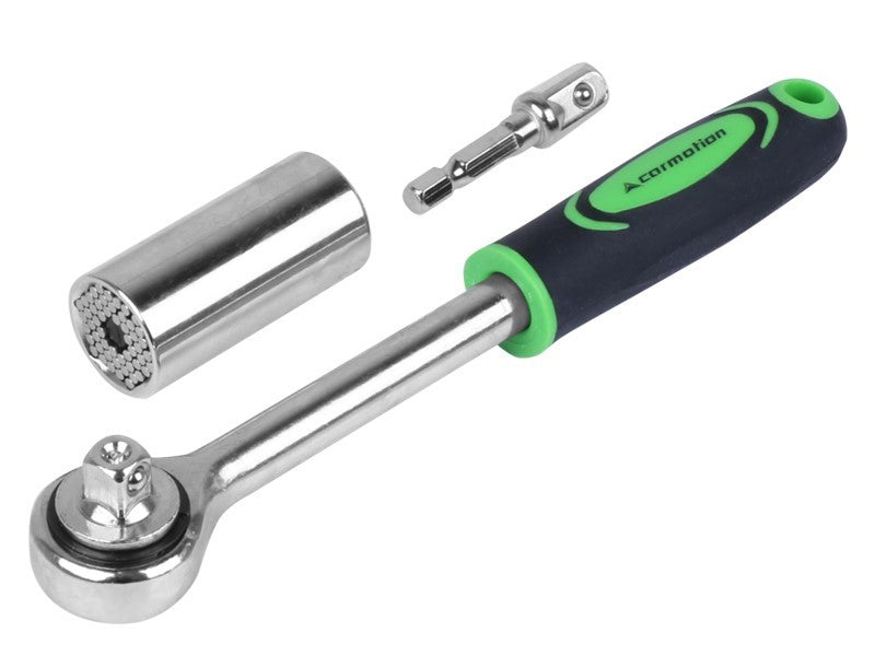 racsnis univerzális dugókulcskulcs 7 - 19 mm