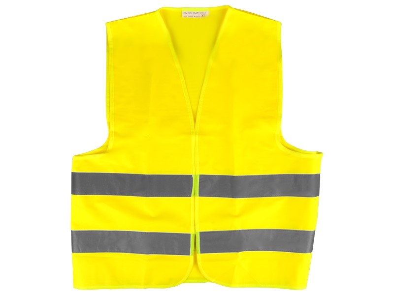 Láthatósági mellény, sárga, XL, HQ