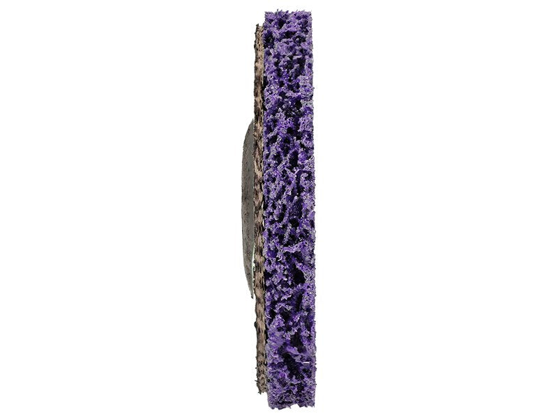 Nem szőtt rozsdaeltávolító korong átm 125 mm x 15 mm nagy teherbírású – kép 3