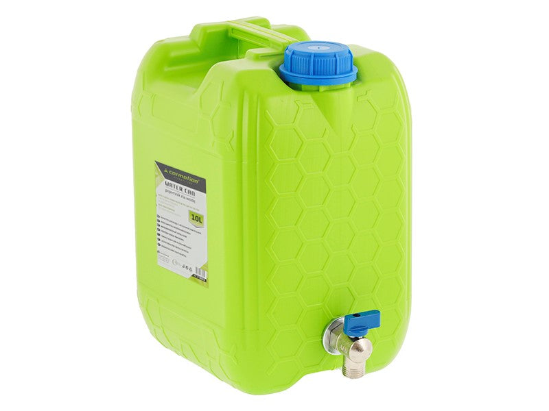 Víztartály rövid fém menetes csapszeleppel, 10 L