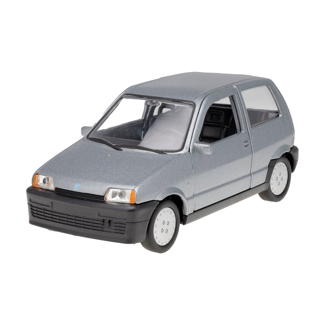 1:34 es modell FIAT Cinquecento ezüst – kép 2