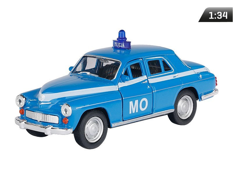 1:34-es modell, PRL Warszawa 224 Milicja Obywatelska, kék (A884W224MON)