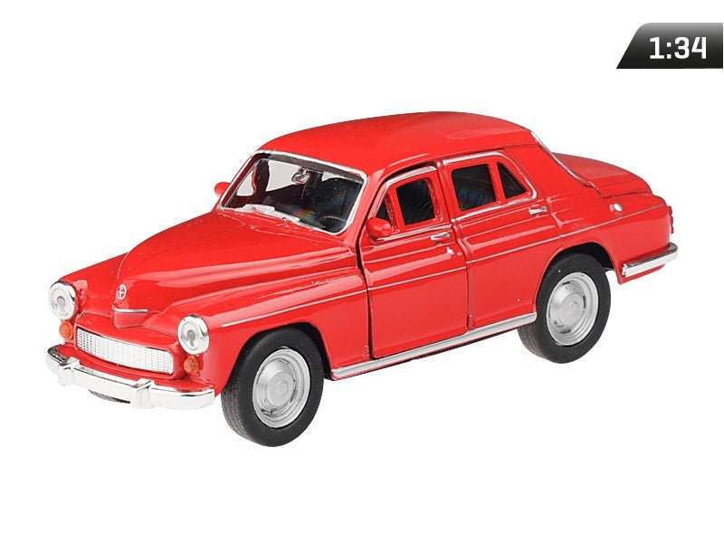 1:34-es modell, PRL Warszawa 224, piros (A884W224C)