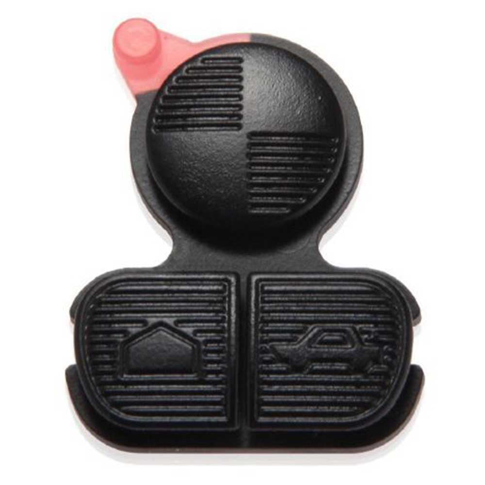 Fekete színű, 3 gombos BMW kulcs gombsor.