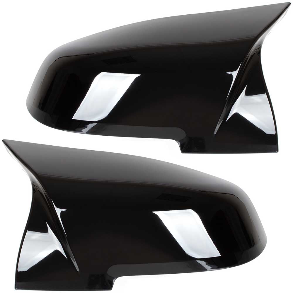 BMW 2 F22 F23 tükörburkolat szett (fényes fekete) 2014-