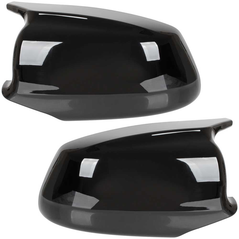 BMW 5 F07 F10 F11 tükörburkolat szett (fényes fekete) 2009-2013