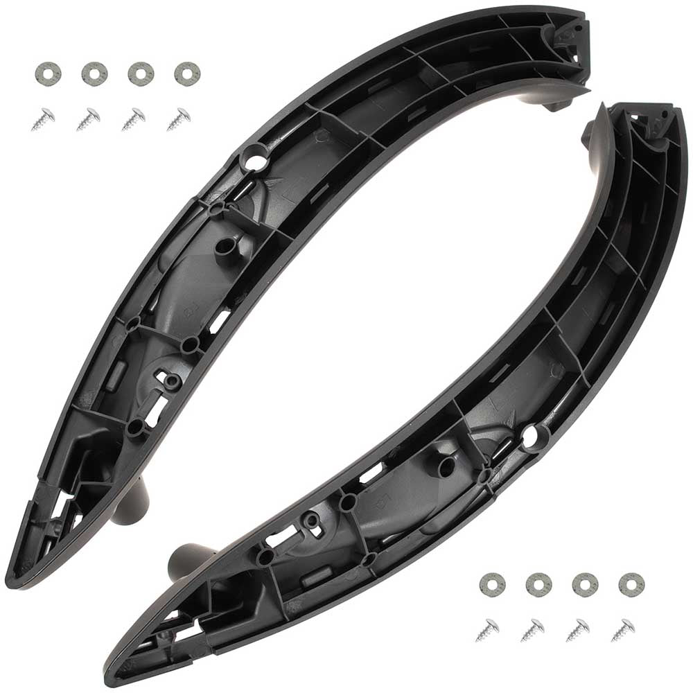 BMW 4 F32/F33/F82/F83 első ajtóbehúzó borítás szett (fekete, bal + jobb) 2012-2019