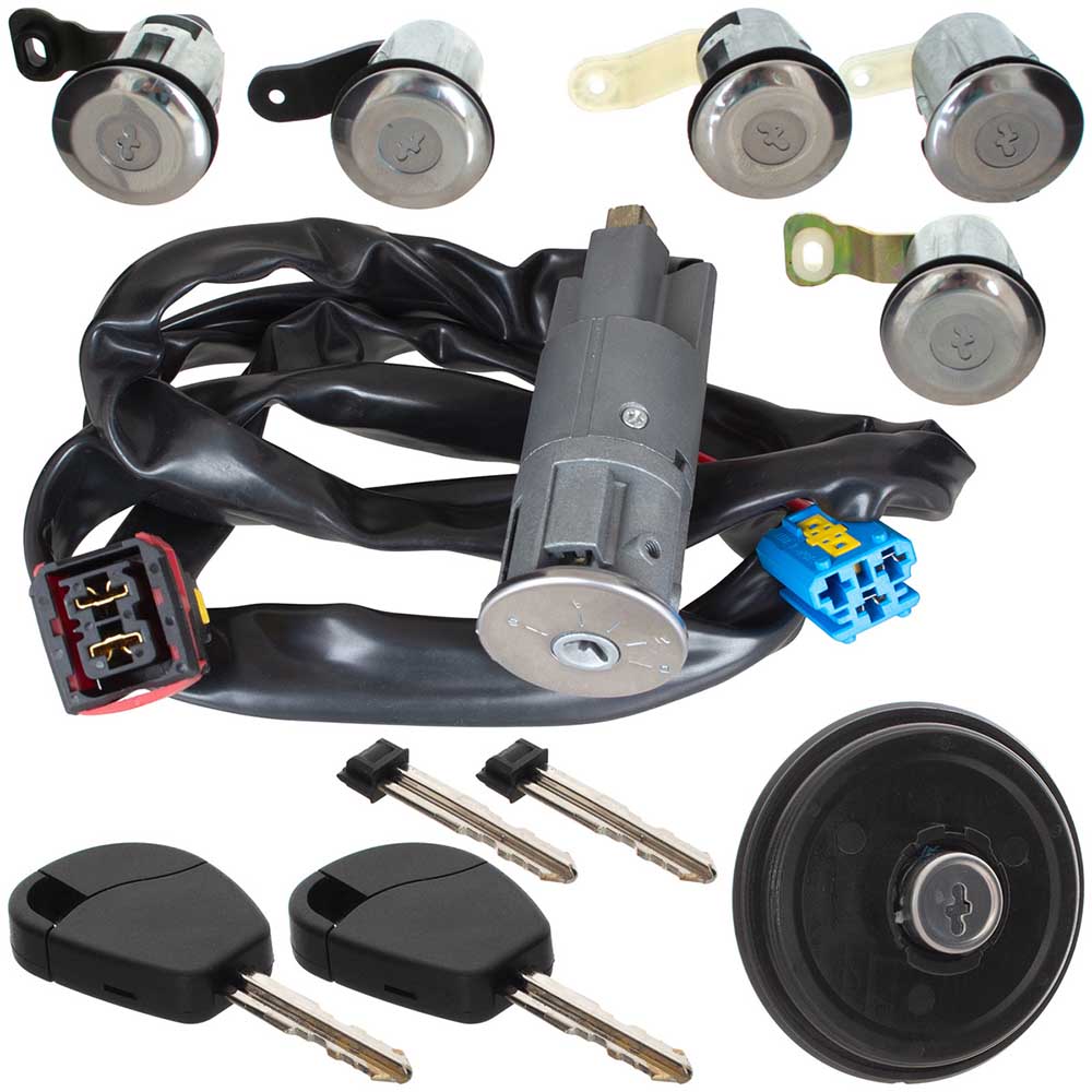 Citroen Berlingo Gyújtáskapcsoló és zár szett tanksapkával 2000-2003