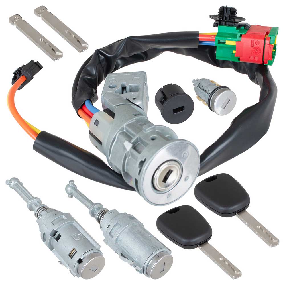 Citroen C2 gyújtáskapcsoló és zár szett 2003-