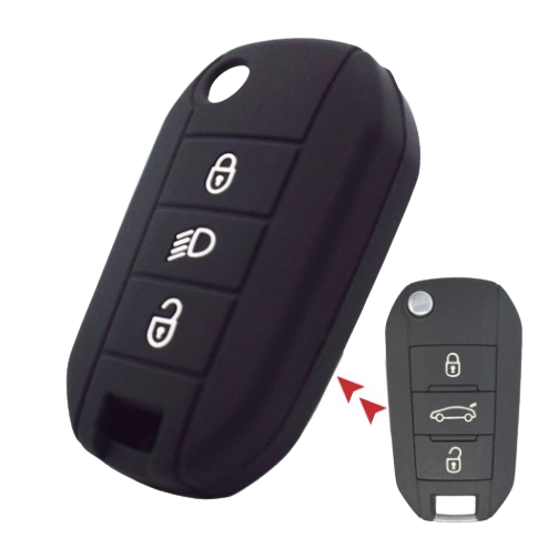 Citroen silikónový obal 3-tlačidlový