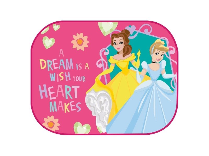 Napellenző 44x35 cm 2 hercegnő 2 db – kép 3