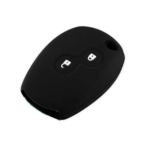 Dacia kulcs szilikon tok 2 gombos - Fekete