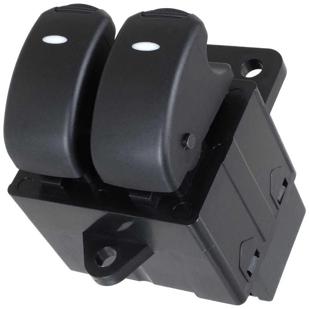 Daewoo Matiz bal oldali elektromos ablakemelő kapcsoló (dupla)