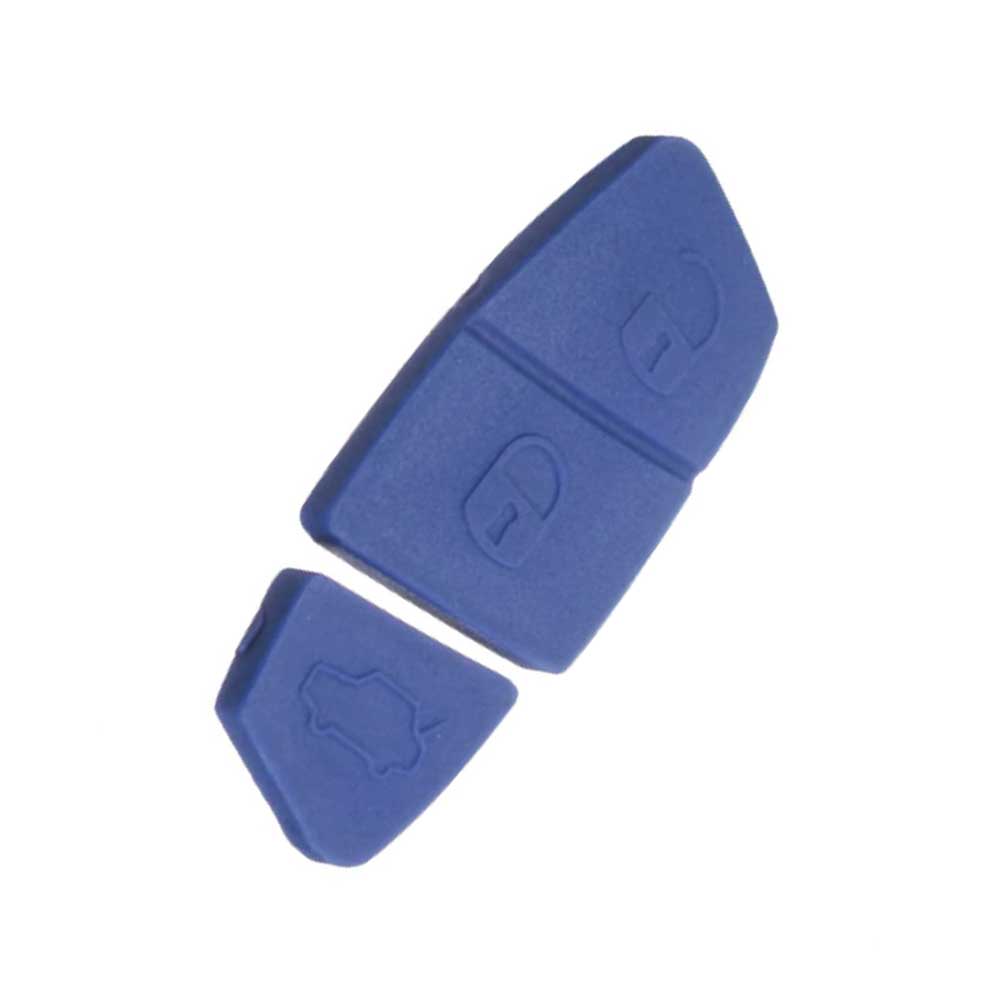 Kék színű, 3 gombos Fiat kulcs gombsor.