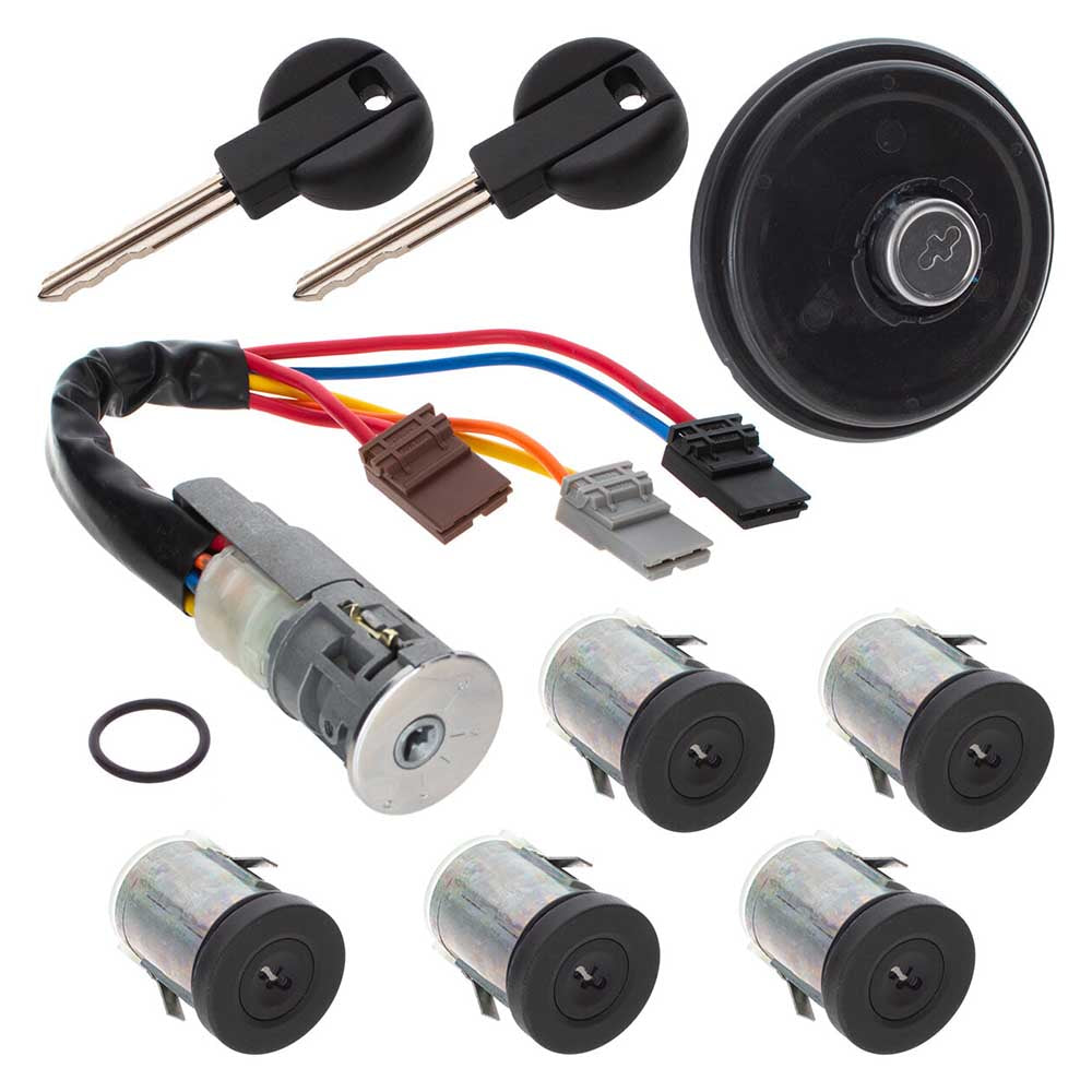 Fiat Scudo Komplett Gyújtáskapcsoló és zár szett 1994-2006