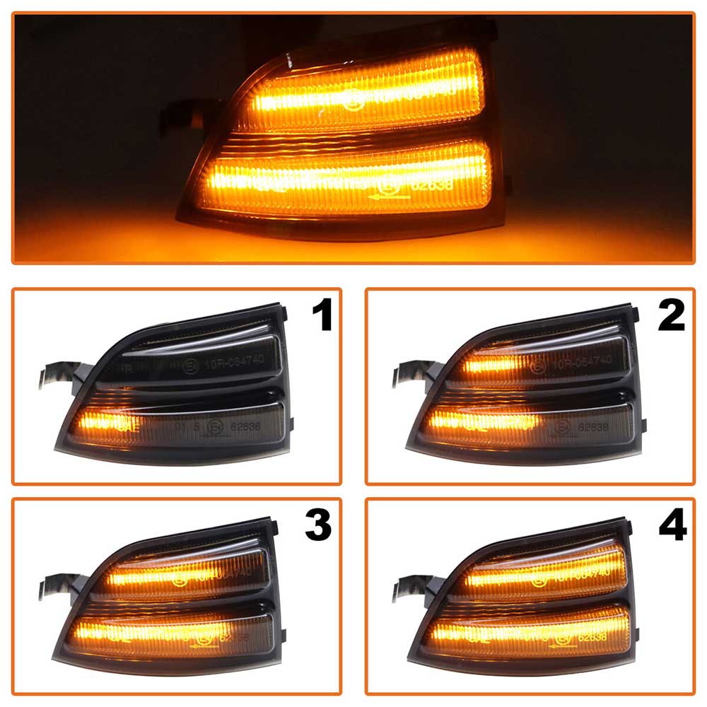 Ford Focus II futófényes LED tükör indexlámpa szett 2004-2008