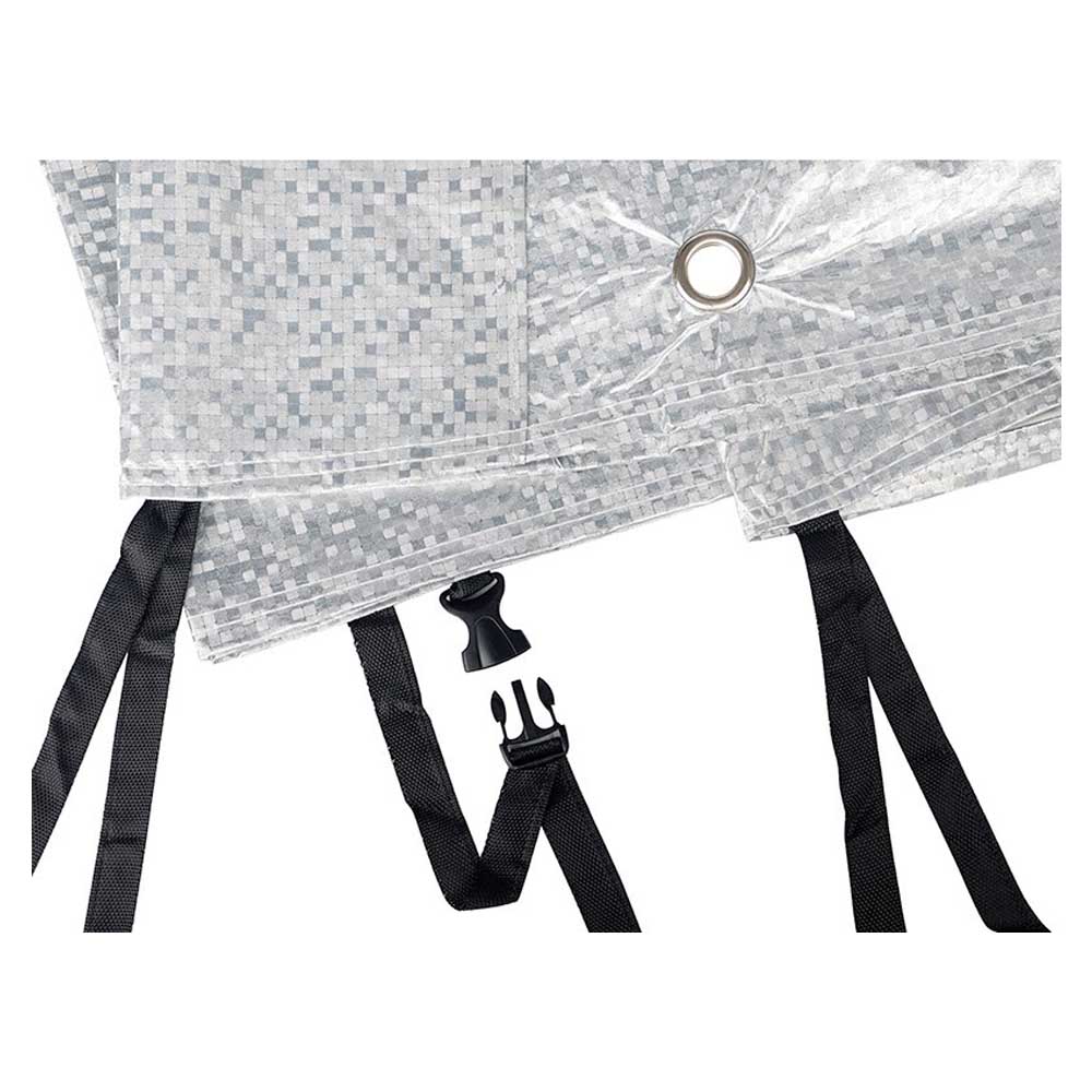 Háromrétegű, fényvisszaverős motorkerékpér védőhuzat 200x90x100 cm-es méretben