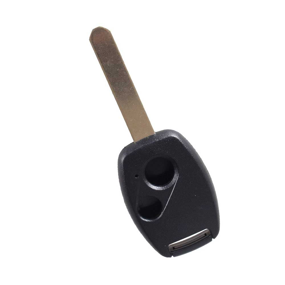 Fekete színű, 2 gombos Honda kulcs, kulcsház nyers kulcsszárral.