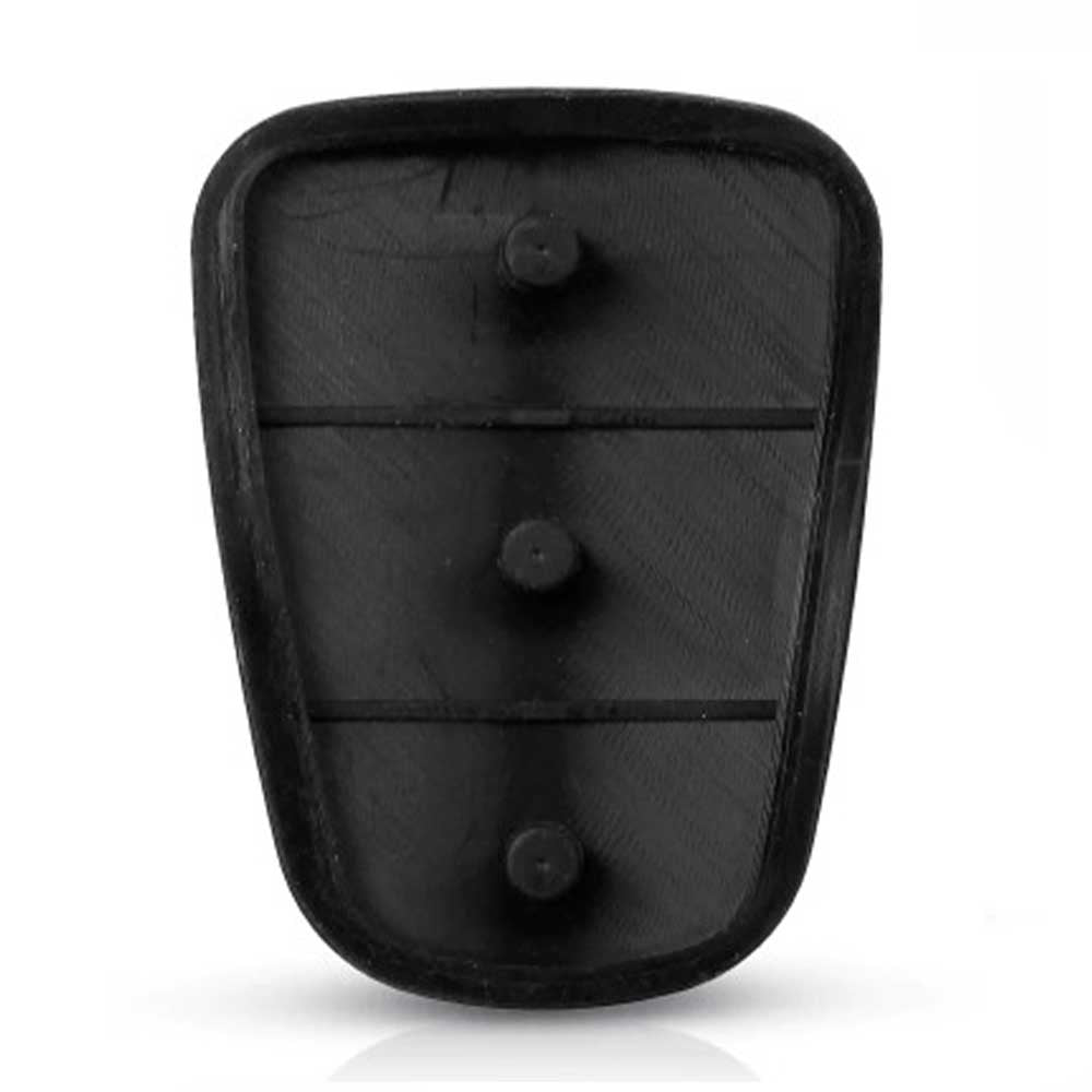 Fekete színű, 3 gombos Kia Rio gombsor hátulja. 