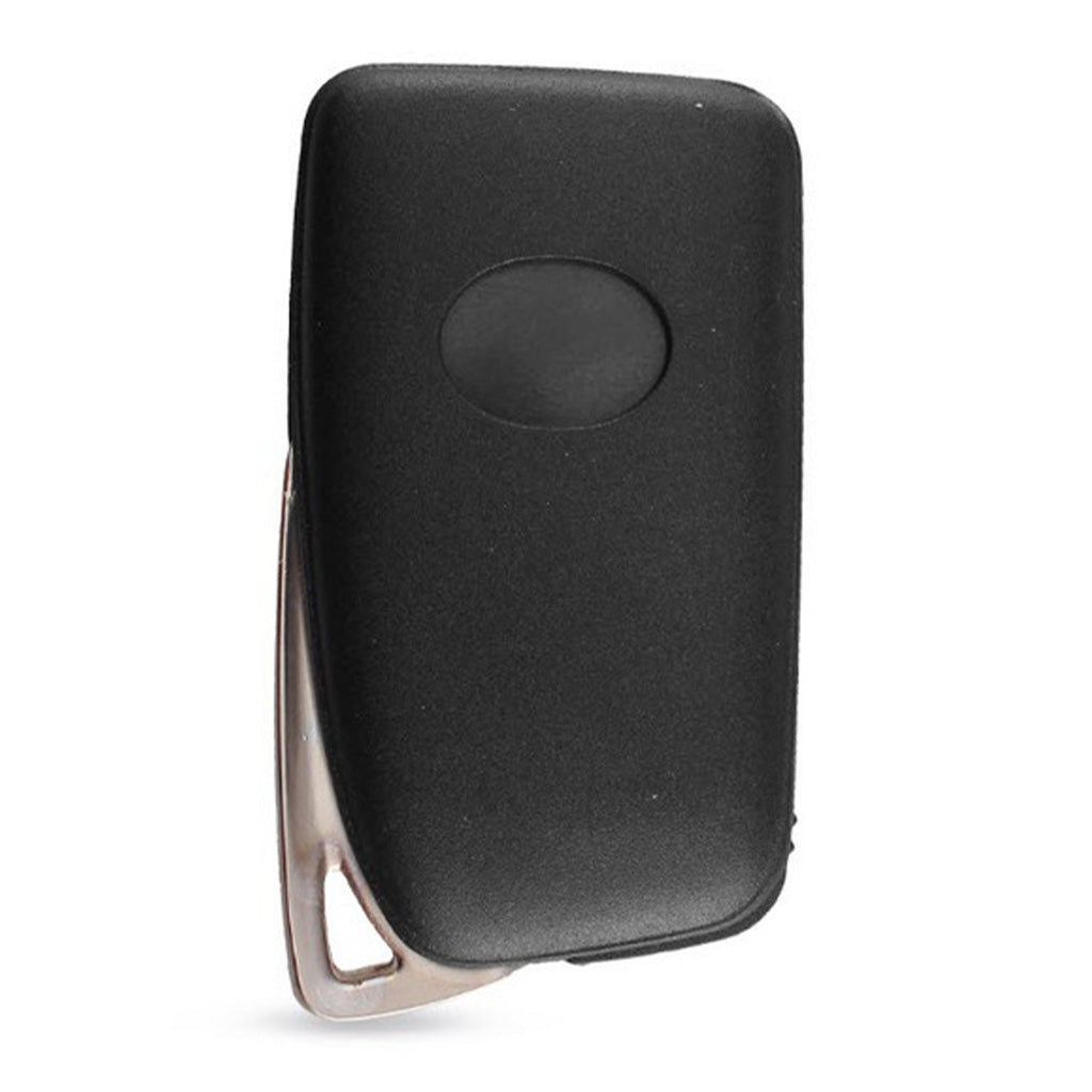 Fekete színű, 4 gombos Lexus kulcs, kulcsház.