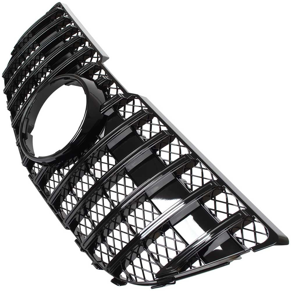 Mercedes GLK X204 hűtőrács (panamericana, piano black) 2012-2015