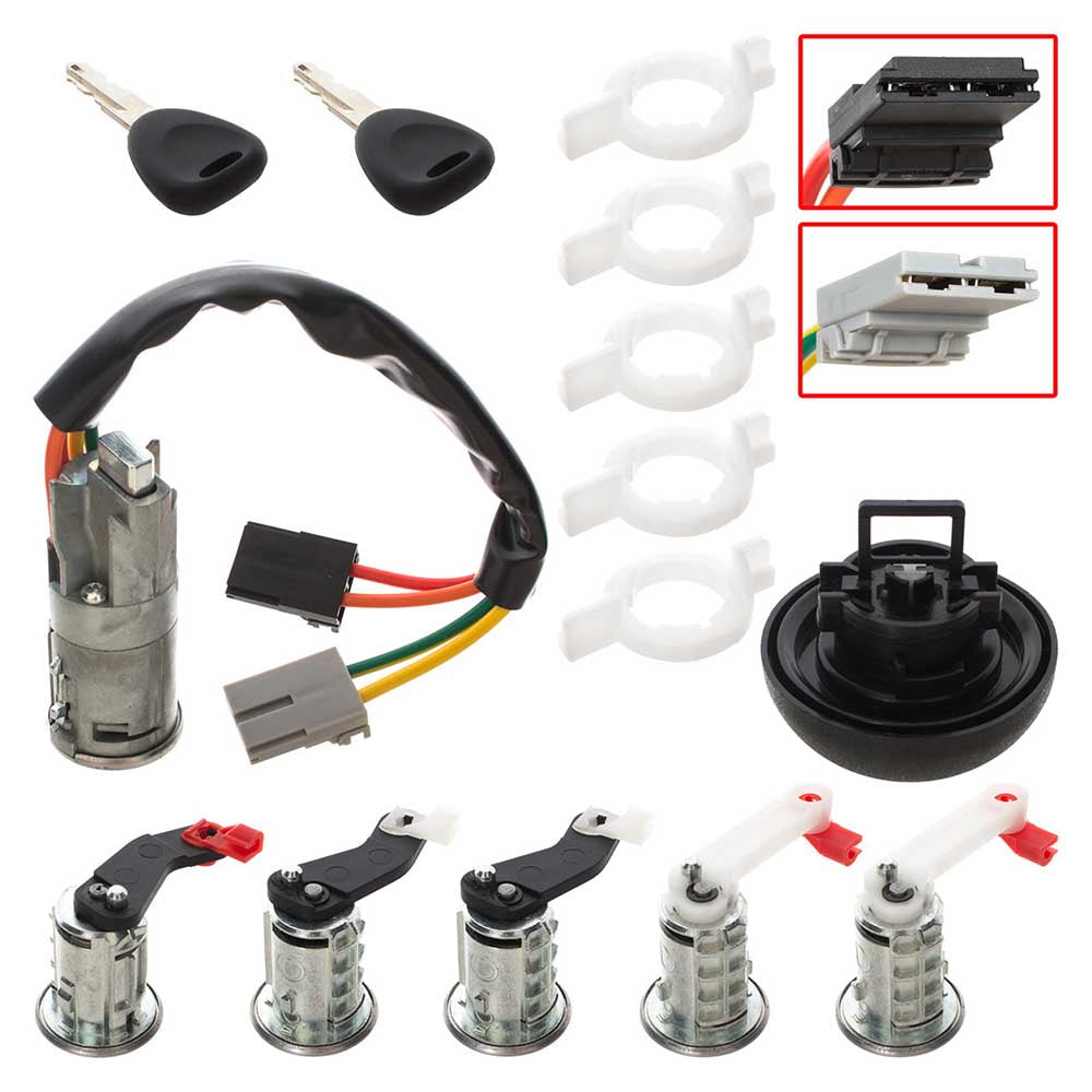 Opel Movano A gyújtáskapcsoló és zár szett 1998- csatlakozo