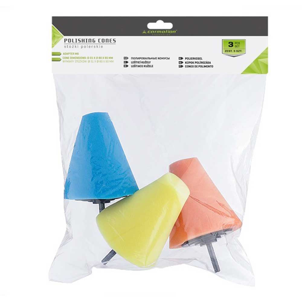 Polírozó kúp készlet - 3 db-os