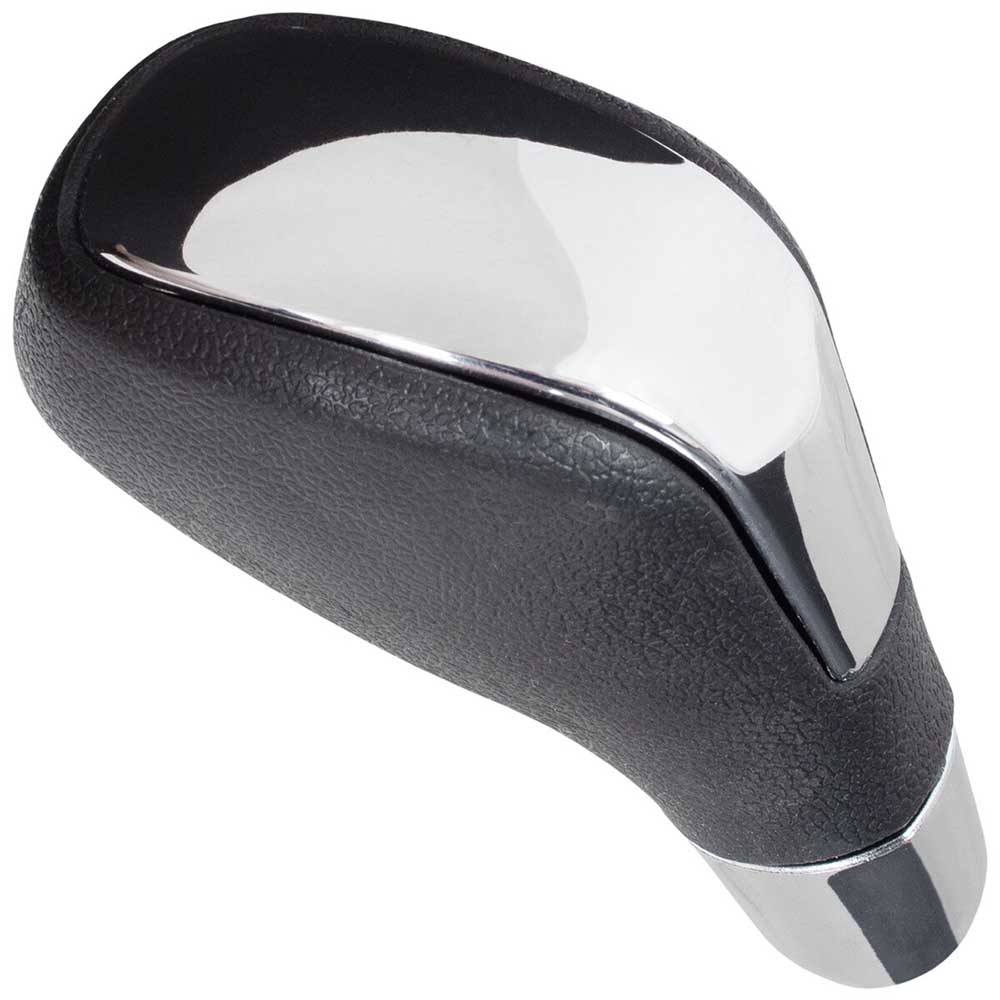 Fekete színű, automata váltógomb króm borítással, Renault Fluence modellekhez.