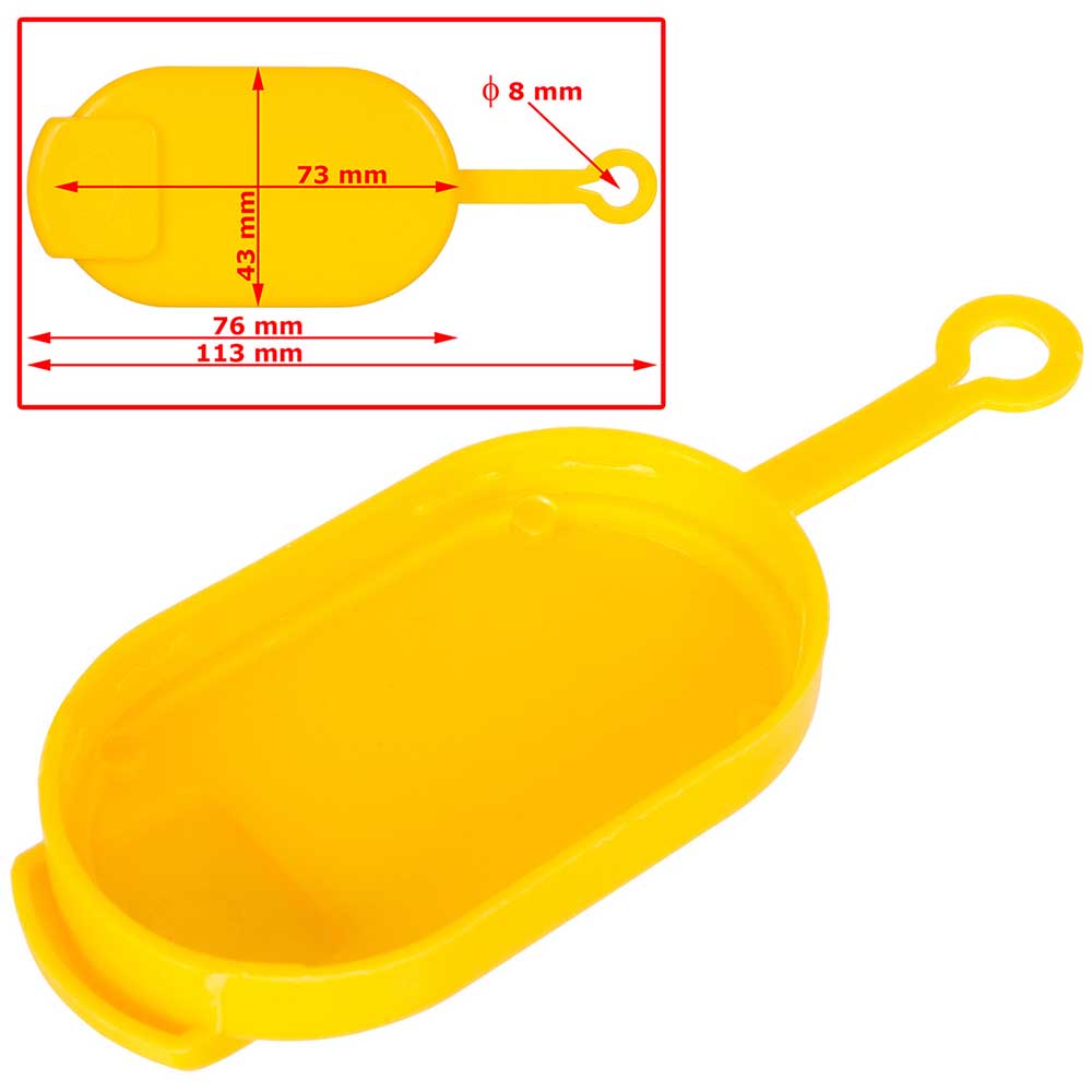 Renault Twingo I szélvédőmosó folyadék tartály sapka 1993–2012