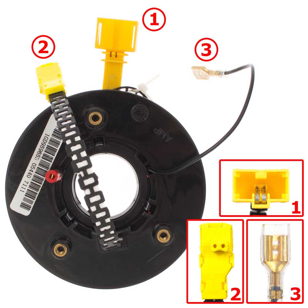 Seat Cordoba légzsák átvezető 1993-2002
