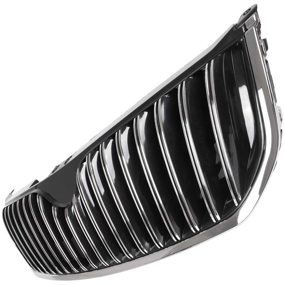 Skoda Superb II Kombi hűtőrács (fekete/króm – első, középső) 2008-2013