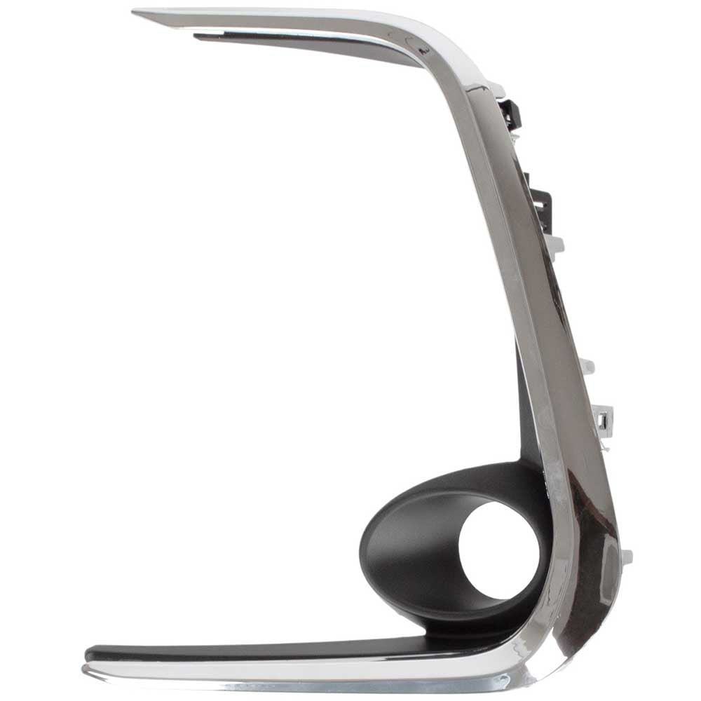 Toyota Corolla bal oldali ködlámpa keret (fekete, króm) 2019–