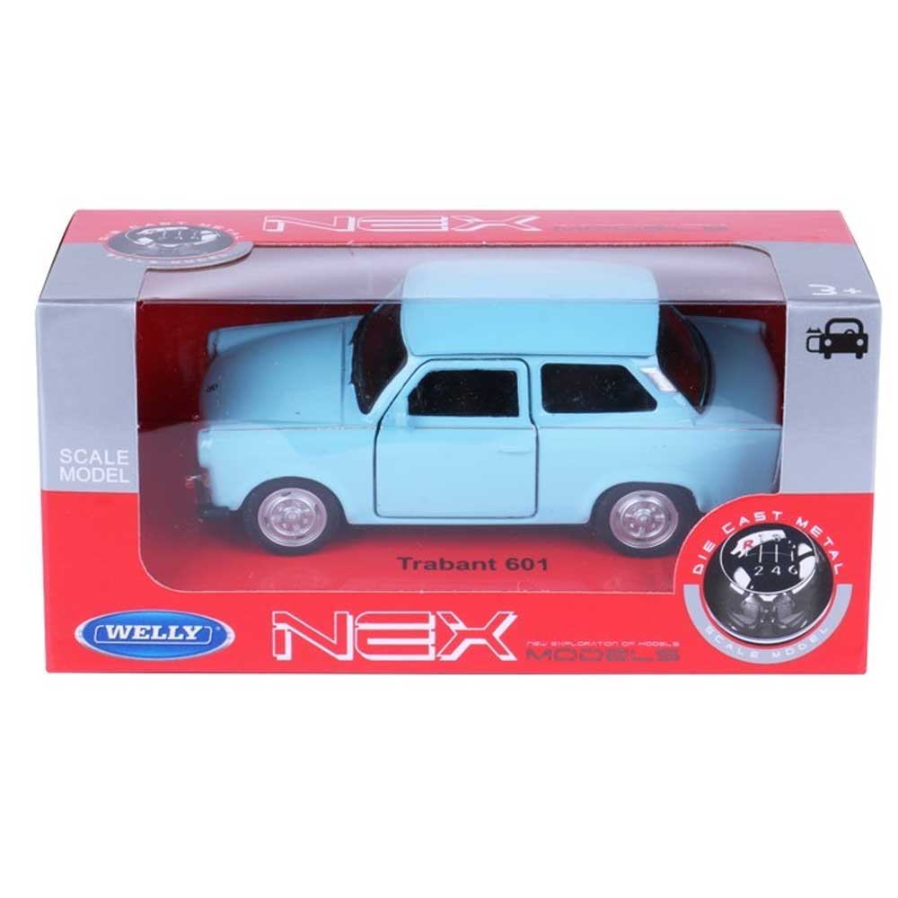 1:34 model, PRL Trabant 601, svetlomodrá (A884T601JN)