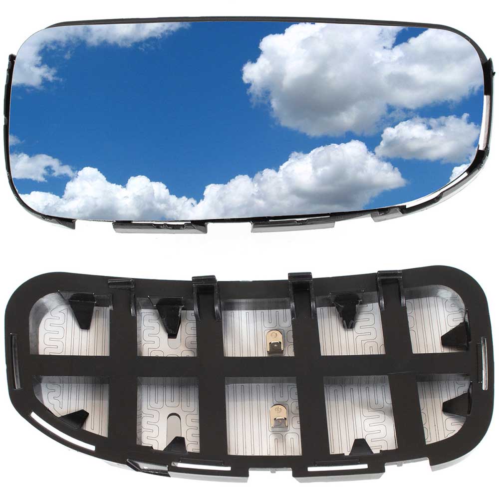 VW Crafter II visszapillantó tükörlap (jobb, alsó, fűtött) 2017–2023