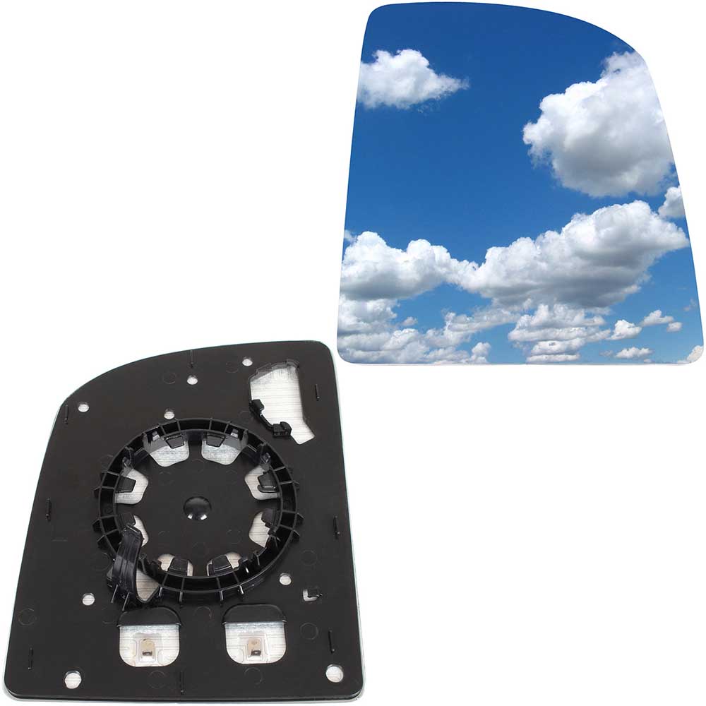 VW Crafter II visszapillantó tükörlap (jobb, felső, fűtött) 2017–2023