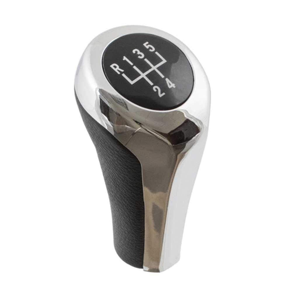 Krómozott, 5 sebességes BMW váltógomb. Fekete színű, 5 fokozatos üveg számlappal.