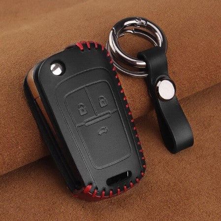 Opel, Chevrolet bicskakulcs bőr tok 3 gombos