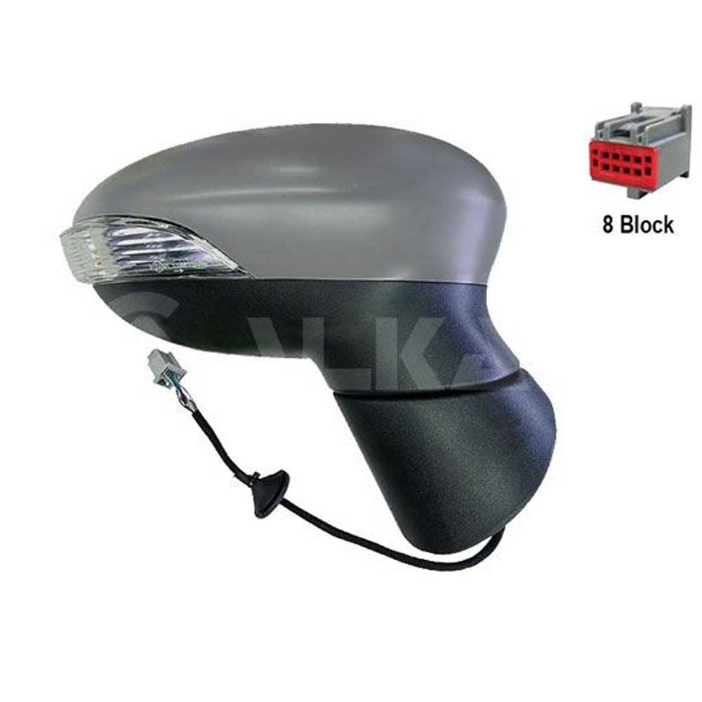 Ford Fiesta VI külső, fűthető jobb oldali visszapillantó tükör irányjelzővel 2008-2017