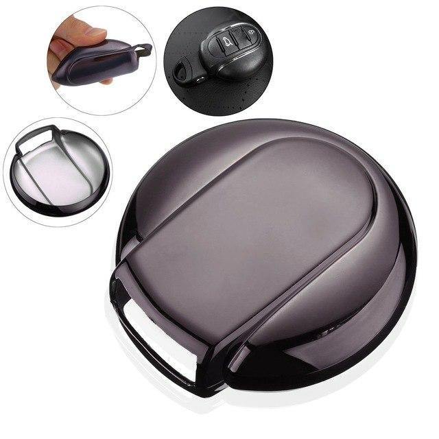 Mini Cooper kulcs TPU fekete tok