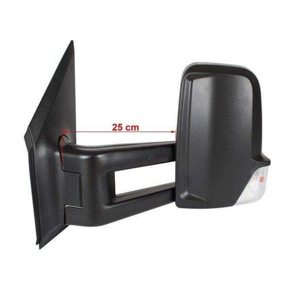 VW Crafter fűthető visszapillantó tükör - hosszú (BAL)