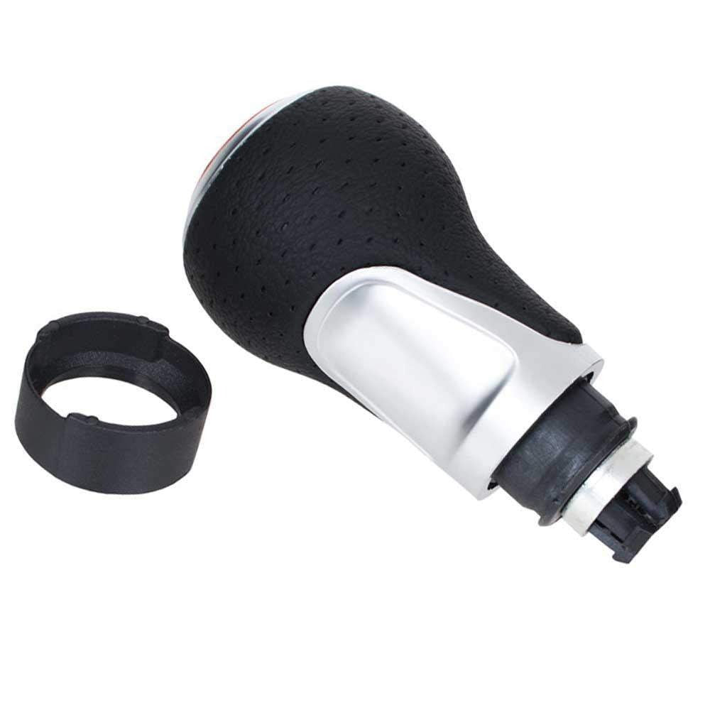 Fekete színű, krómozott 5 és 6 sebességes Audi váltógomb