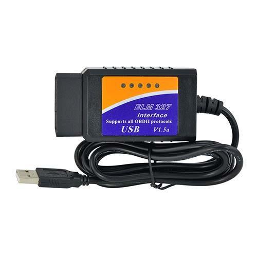 OBD2 USB čítač chybových kódov Autodiagnostika V1.5