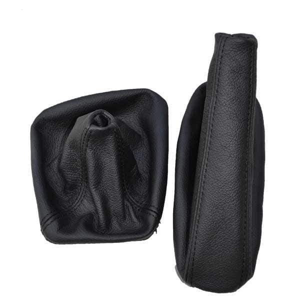 BMW E90, E91, E92 bőr váltószoknya és kézifékszoknya szett